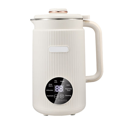 8-in-1 Nut Milk Maker, 41 Oz Soy Milk Maker Machine With 10 Blades, For Homemade Oat, Nut, Soy, Juice, Milkshake, Rice Cereal, Plant-Based Beverages With Self-Cleaning, Boil Water, 12-Hour Delay