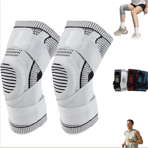 💥 2027 Limited 50% OFF ️🎯 ActiveKnee™ Sports silicone knee pad pressure strap support